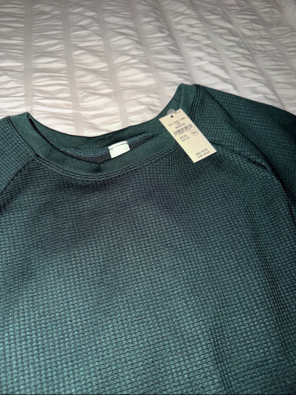 Aerie offline Deep Teal waffle knit 3-Piece Active Set - Picture 4 of 5